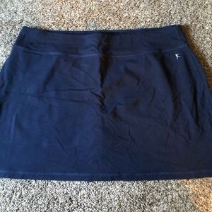 Navy Danskin Skort